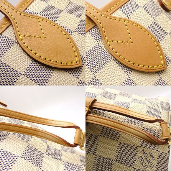 Louis Vuitton Damier Azur Neverfull PM Tote Bag - Picture 4 of 6